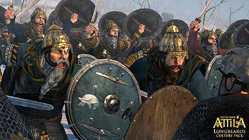  No.002Υͥ / Total War: AttilaפΥץ쥤֥Ϥ䤹DLCLongbeards Culture Packפۿȯɽ