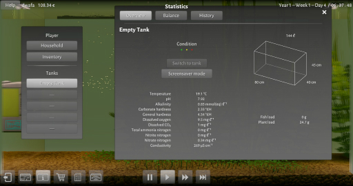 画像ギャラリー No.011のサムネイル画像 / ハロー!Steam広場 第247回:ドラッグ&ドロップで水槽を立ち上げられるシミュレーションゲーム「Biotope」。水質管理は割とガチめ