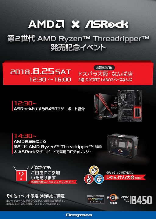  No.001Υͥ / ɥѥ塦ʤŹ8252Ryzen Threadripperȯ䵭ǰ٥Ȥ򳫺