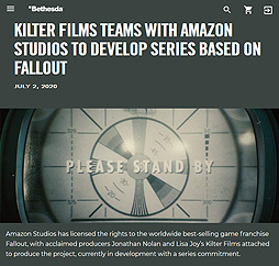 AmazonRPG꡼FalloutפTVɥ޲ءϡ֥ȥɡפKilter Films