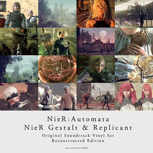 画像ギャラリー No.003のサムネイル画像 / 「NieR」シリーズの楽曲を収録した2枚組アナログレコードが10月22日に発売。ジャケットは東京喰種トーキョーグールの石田スイ氏による描き下ろし
