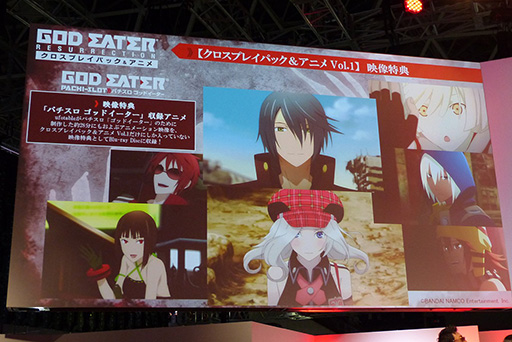  No.009Υͥ / TGS 2015ǤإǡѤֽפޤ뤴θǡפۿȯɽGOD EATER RESURRECTIONץơݡ