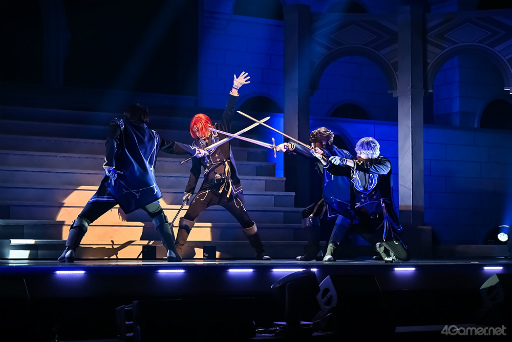 画像ギャラリー No.004のサムネイル画像 / 「Knights」誕生までの壮絶な物語を描く「『あんさんぶるスターズ!THE STAGE』-Desperate Checkmate-」初日会見&ゲネプロレポート