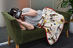 画像ギャラリー No.020のサムネイル画像 / 「枕男子〜甘い夢のつづき〜」めりぃさんと添い寝ができちゃうVRコンテンツが2016年9月末に実装。先行体験レポートをお届け