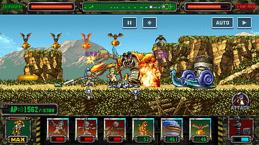 画像ギャラリー No.002のサムネイル画像 / 「METAL SLUG ATTACK」で共闘EXTRA OPS第25弾が開催。金色のカニが出現