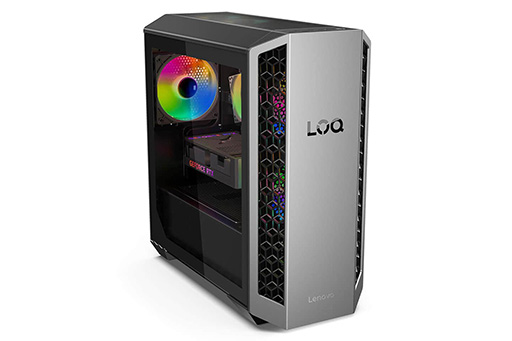 画像ギャラリー No.002のサムネイル画像 / 新筐体採用のエントリー市場向けデスクトップPCがLenovoから発売に。4K有機ELディスプレイも発表される