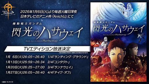 画像ギャラリー No.010のサムネイル画像 / そうだ アニメ,見よう:第249回は年末年始アニメ番組特集。Fate特番やガンダムシネマラリー,名探偵コナン特別編,かぐや様SPを紹介