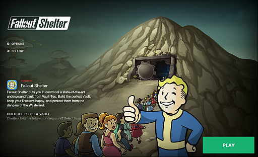 Fallout ShelterפPCǤۿϡPCۤVaultäƥȥɤȴ