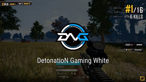 PUBG JAPAN SERIESSeason5 Grade1 Day2ݡȡ㤷ư桤DetonatioN Gaming Whiteȥåפ