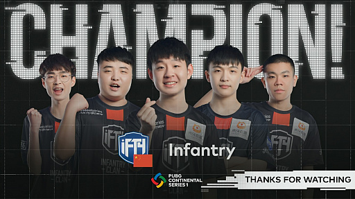 PUBG CONTINENTAL SERIES 1 ASIAץݡȡͥInfantry˽оELEMENT.36ƬѤ򸽤