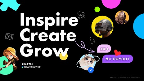 ���������꡼ No.002�Υ���ͥ������ / KRAFTON�����ꥨ�������ٱ�ץ�������KRAFTON CREATOR NETWORK�פ���Ω���ե����1000�Ͱʾ夫�黲�äǤ���