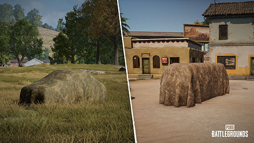 画像ギャラリー No.002のサムネイル画像 / 「PUBG: BATTLEGROUNDS」,アップデート35.2で四輪車両を隠せる新アイテム「車両用カモフラージュネット」を実装