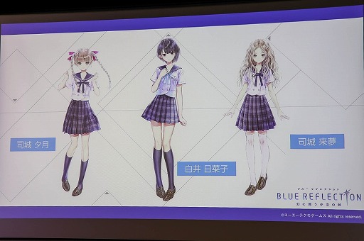 BLUE REFLECTION񤦾ηפδȯɽ񤬳šǥȴƽ꤬ĥ᤬ʤɤؤΤ