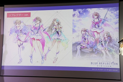 BLUE REFLECTION񤦾ηפδȯɽ񤬳šǥȴƽ꤬ĥ᤬ʤɤؤΤ