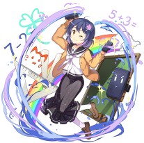 画像ギャラリー No.006のサムネイル画像 / 「のすたるじっくガールズ」黒板消しちゃん,サインペンちゃん,しかけ絵本ちゃんがNPパックに登場