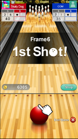 ѥץ꤬Instant Gamesؤ2ƺʡSuper Bowlingפۿ