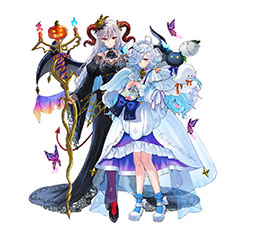 画像ギャラリー No.001のサムネイル画像 / 「ファイアーエムブレム ヒーローズ」に収穫祭を楽しむ比翼英雄のフレイヤを含む4名が参戦。10月7日に召喚イベントを開始