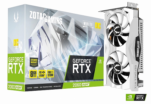 ZOTAC򤤥顼ѤOCͤRTX 2060 SUPERܥɤľΥȤȯ