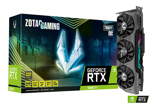 ZOTACȼ顼ѤOCͤRTX 3080 Tiܥɤȯ