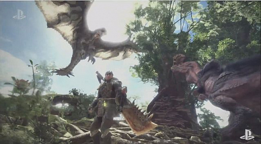 E3 2017ϡ֥ϥץ꡼ǿMonster Hunter WorldפPlayStationΥե󥹤ȯɽ