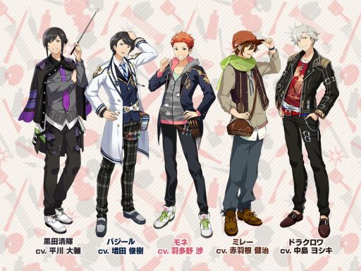 ���������꡼ No.002�Υ���ͥ������ / �֥ѥ�åȥѥ졼�ɡפΥ��㥹����3�Ƥȥ������ǥ���ƥ�Ĥ�����