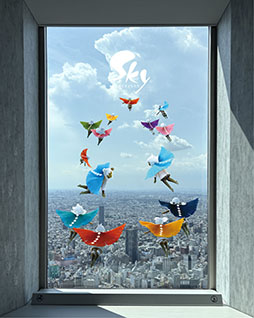 画像ギャラリー No.006のサムネイル画像 / 映画「Sky ふたつの灯火 - 前篇 -」とサンシャイン60展望台「てんぼうパークCAFE」がコラボ。8月1日より特別なドリンクを販売