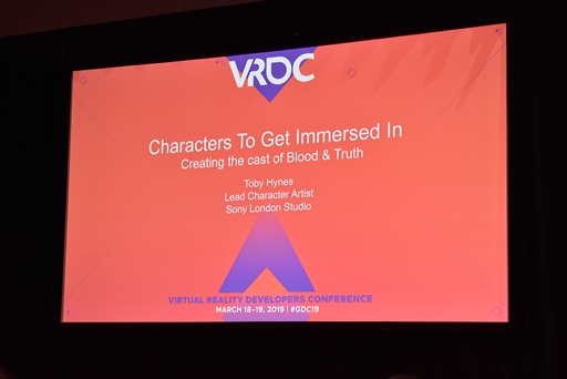 GDC 2019VR긽Ūˤ뤿Υ饯ȤϡBlood  Truth׳ȯԤä