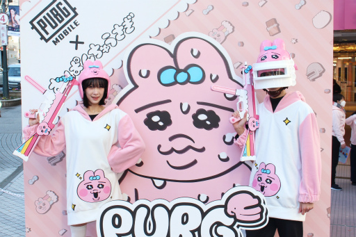 ���������꡼ No.001�Υ���ͥ������ / ��PUBG MOBILE�סߡ֤��Ѥ���夦�����׽饳��ܡ� SHIBUYA109��ëŹ�ǡ�PUBG �ɤ󤫤��夦�������Х�󥿥��������׳�����