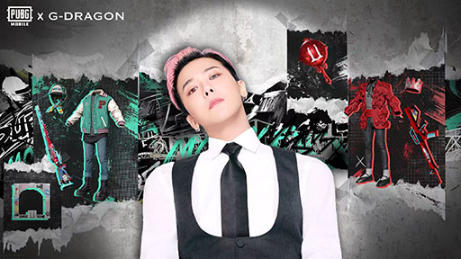 画像ギャラリー No.001のサムネイル画像 / 「PUBG MOBILE」,世界的アーティストG-DRAGON氏とのコラボを本日スタート。限定衣装や武器,楽曲モチーフのエモートなどが登場