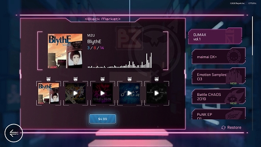 Cytus IIסåץǡVer.3.2DJMAXפȤΥܳڶʥѥåDJMAX vol.1פʤɤɲ