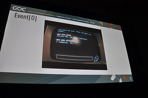 ���������꡼ No.002�Υ���ͥ������ / ��GDC 2018�ϡ�AI�Ȥβ��ä򥲡���ˤ���ɤ��Ȥ��񤷤��Ȥϡ���EVENT[0]�פγ�ȯ�Ԥ����Ť����ֱ���ݡ���