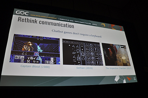 ���������꡼ No.014�Υ���ͥ������ / ��GDC 2018�ϡ�AI�Ȥβ��ä򥲡���ˤ���ɤ��Ȥ��񤷤��Ȥϡ���EVENT[0]�פγ�ȯ�Ԥ����Ť����ֱ���ݡ���