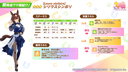 画像ギャラリー No.004のサムネイル画像 / ルネの月刊ウマ娘通信第10回:SSRデアリングタクトがついにゲーム内に登場。アニメ「シンデレラグレイ」放送が始まり,各種コラボイベントも開催