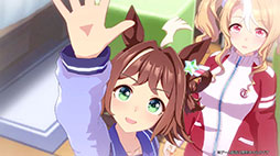 画像ギャラリー No.002のサムネイル画像 / 「ウマ娘 プリティーダービー」,メインストーリー第2部 後編「種を貴方に、希望は巡る」を公開。“天才”を自称するフサイチパンドラが主人公に