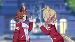 画像ギャラリー No.011のサムネイル画像 / 「ウマ娘 プリティーダービー」,メインストーリー第2部 後編「種を貴方に、希望は巡る」を公開。“天才”を自称するフサイチパンドラが主人公に