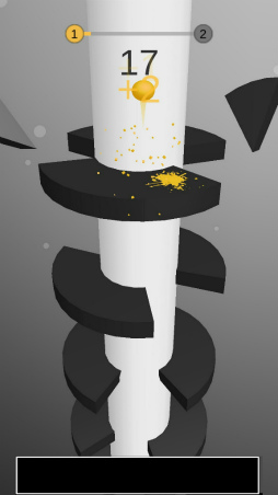 画像ギャラリー No.002のサムネイル画像 / 螺旋の床を抜けろ! スマホ向けアクション「Helix Jump」を紹介する「(ほぼ)日刊スマホゲーム通信」第1694回