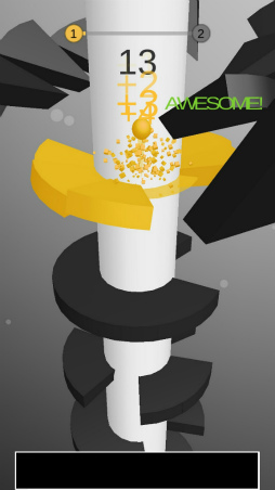 画像ギャラリー No.004のサムネイル画像 / 螺旋の床を抜けろ! スマホ向けアクション「Helix Jump」を紹介する「(ほぼ)日刊スマホゲーム通信」第1694回