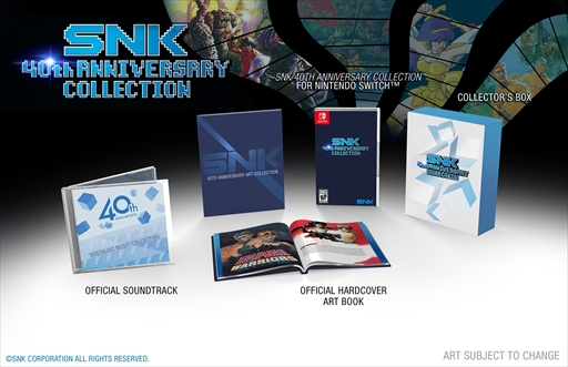 SNKPAX EAST 2018פˤƳȯԥѥͥǥå»ܡSNK 40th ANNIVERSARY COLLECTIONפȯʤɤȯɽ