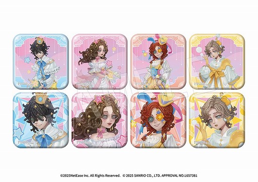 画像ギャラリー No.002のサムネイル画像 / 「第五人格×サンリオキャラクターズ展」東京・渋谷で開催。7周年コラボアートイラストを使用した新作グッズなどを販売