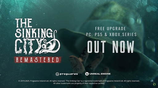 画像ギャラリー No.001のサムネイル画像 / クトゥルフ系オープンワールドADV「The Sinking City」,リマスター版が本日リリース。通常版所有者は無料でアップグレード可能に