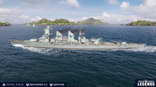 World of Warships: Legendsס֥ȥ󥹥եޡפȤΥܥ졼󥤥٥3Ƥȯɽ