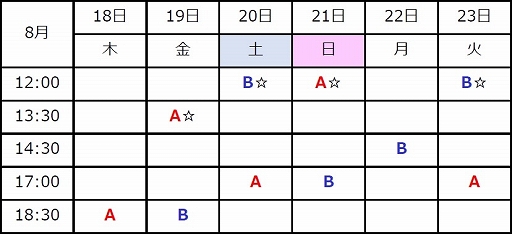 ֥THE STAGE Ϣ緳VS˴ԡɻ¹ԡס81823ޤǾ