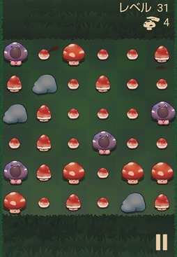 画像ギャラリー No.003のサムネイル画像 / 「はじけるキノコのパズル」がゲームセンターNEO for スゴ得で配信開始