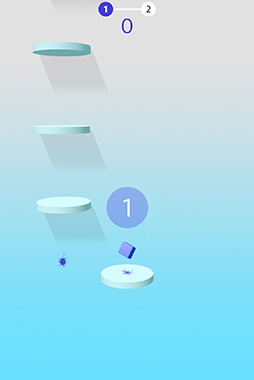 画像ギャラリー No.001のサムネイル画像 / カジュアルゲーム「ぷるるんジャンプ」がゲームセンターNEO for スゴ得で配信開始