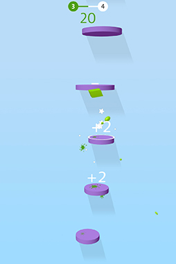 画像ギャラリー No.002のサムネイル画像 / カジュアルゲーム「ぷるるんジャンプ」がゲームセンターNEO for スゴ得で配信開始