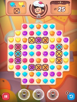 画像ギャラリー No.002のサムネイル画像 / 「パパのスイーツパズル」が“ゲームセンターNEO for スゴ得”で配信開始