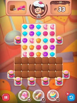 画像ギャラリー No.003のサムネイル画像 / 「パパのスイーツパズル」が“ゲームセンターNEO for スゴ得”で配信開始