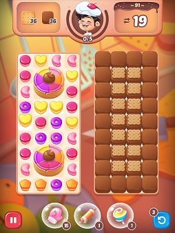 画像ギャラリー No.004のサムネイル画像 / 「パパのスイーツパズル」が“ゲームセンターNEO for スゴ得”で配信開始