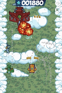 画像ギャラリー No.004のサムネイル画像 / 「ゲームセンターNEO for スゴ得」にてSTG“弾丸スカイ”が配信開始