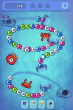 画像ギャラリー No.003のサムネイル画像 / ゲームセンターNEO for スゴ得で「海の中のぐるぐるパズル」が配信